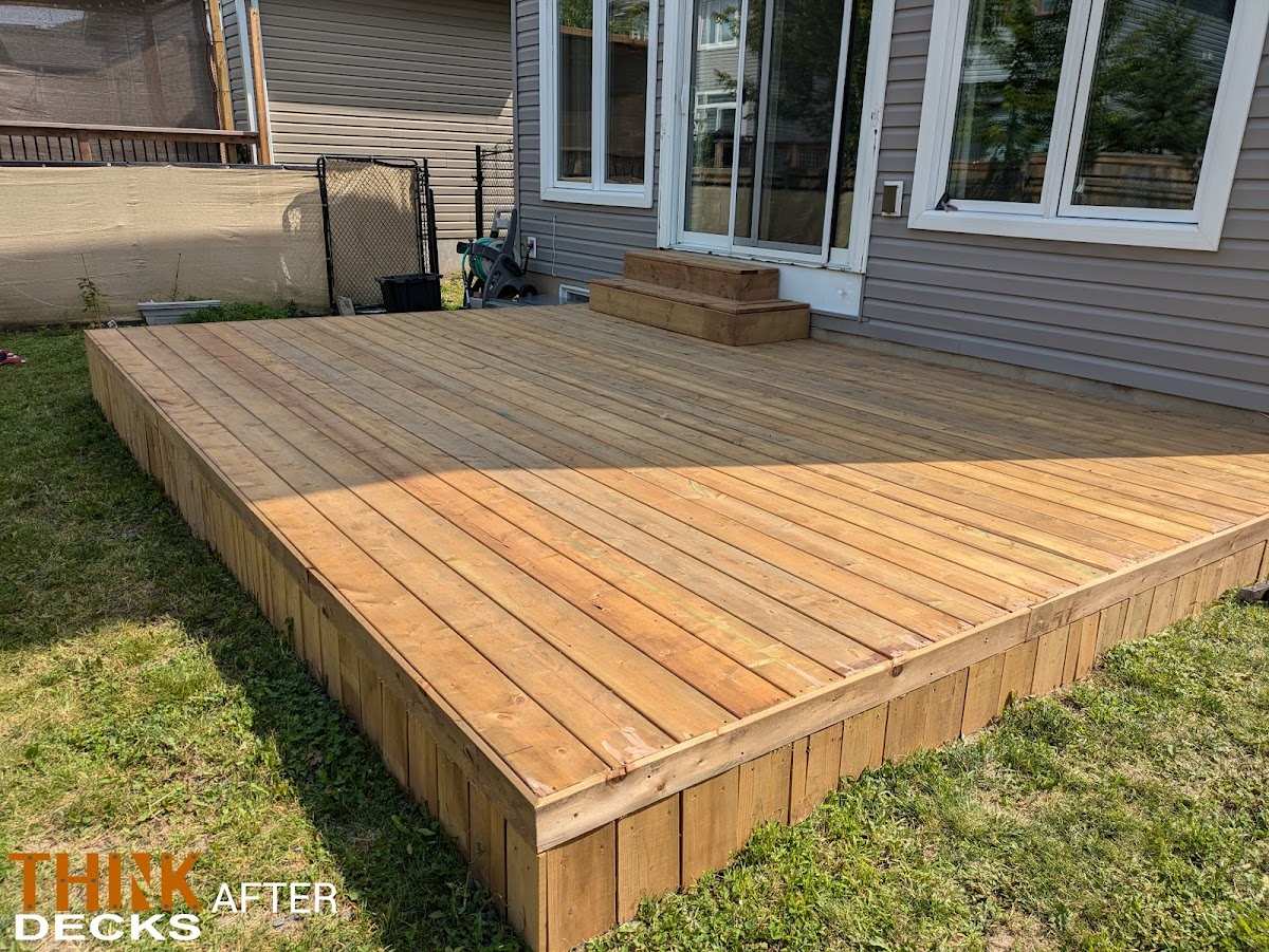 Deck refinishing and repairs